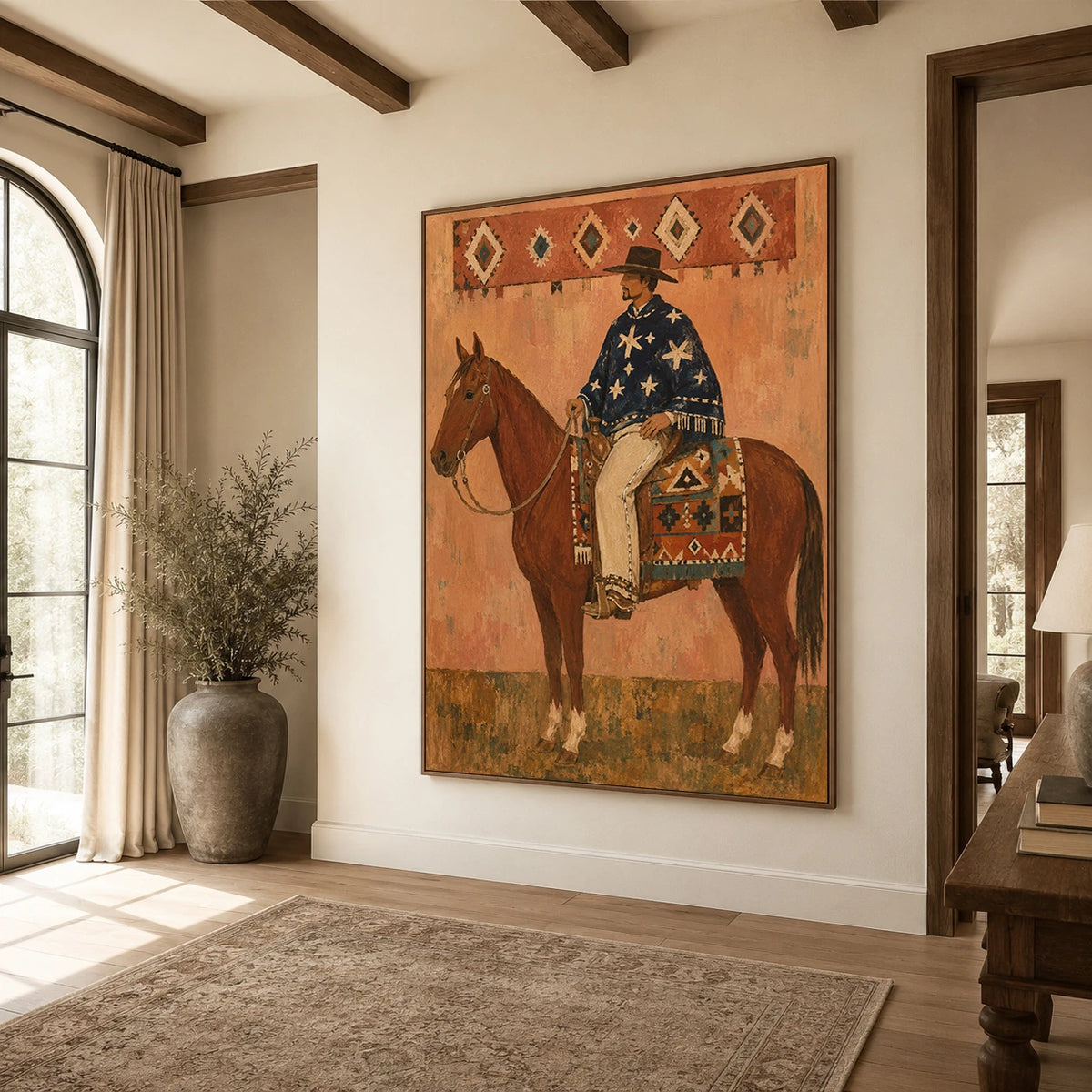 Modern Folk Art｜Desert Cowboy