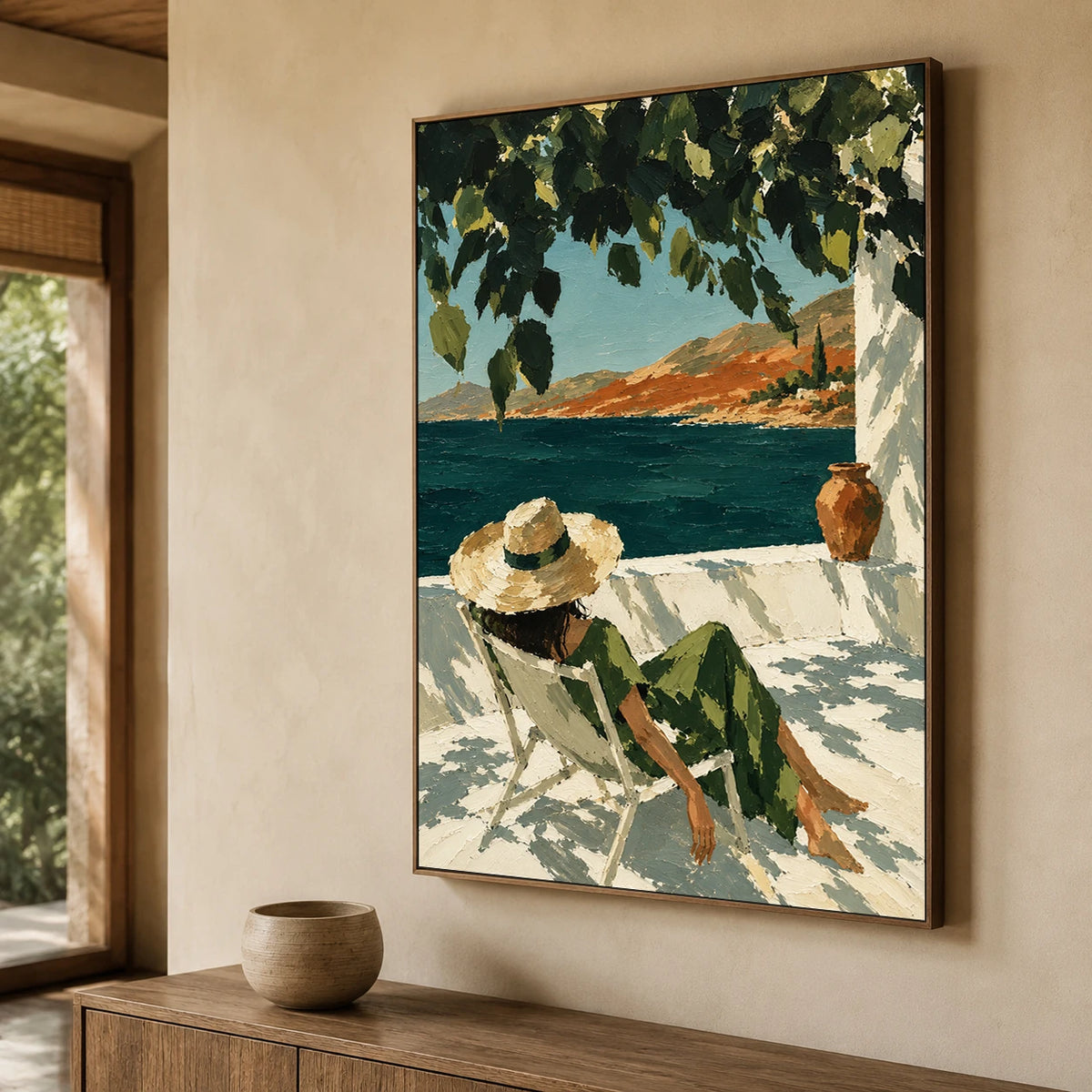 Modern Folk Art｜Mediterranean Coastal Escape