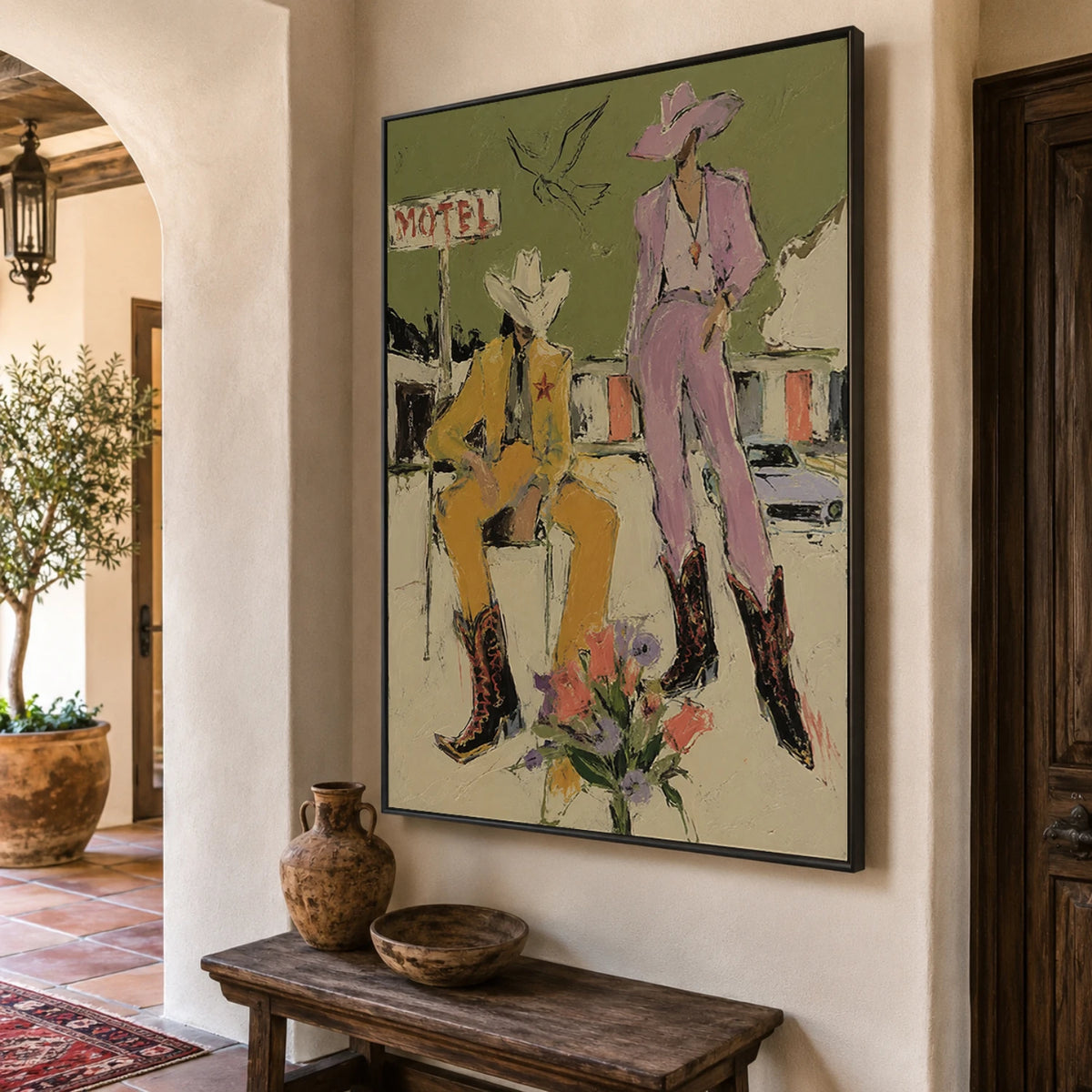 Western Pop Art｜Desert Motel Reverie
