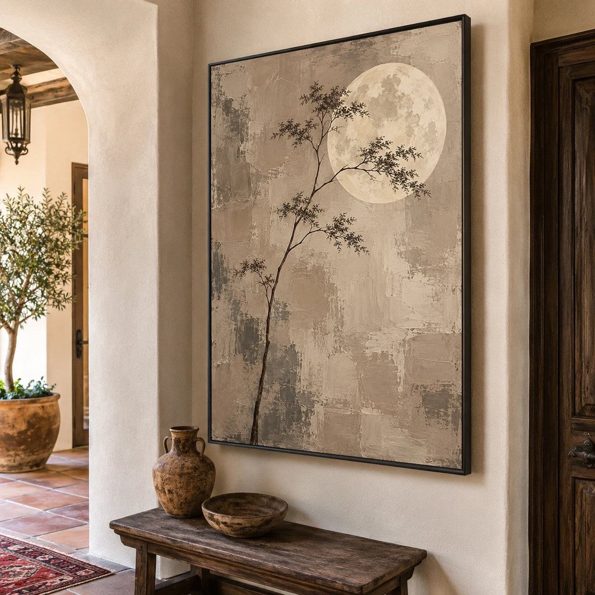 Expressive Contemporary Art｜Whispers Beneath the Moon
