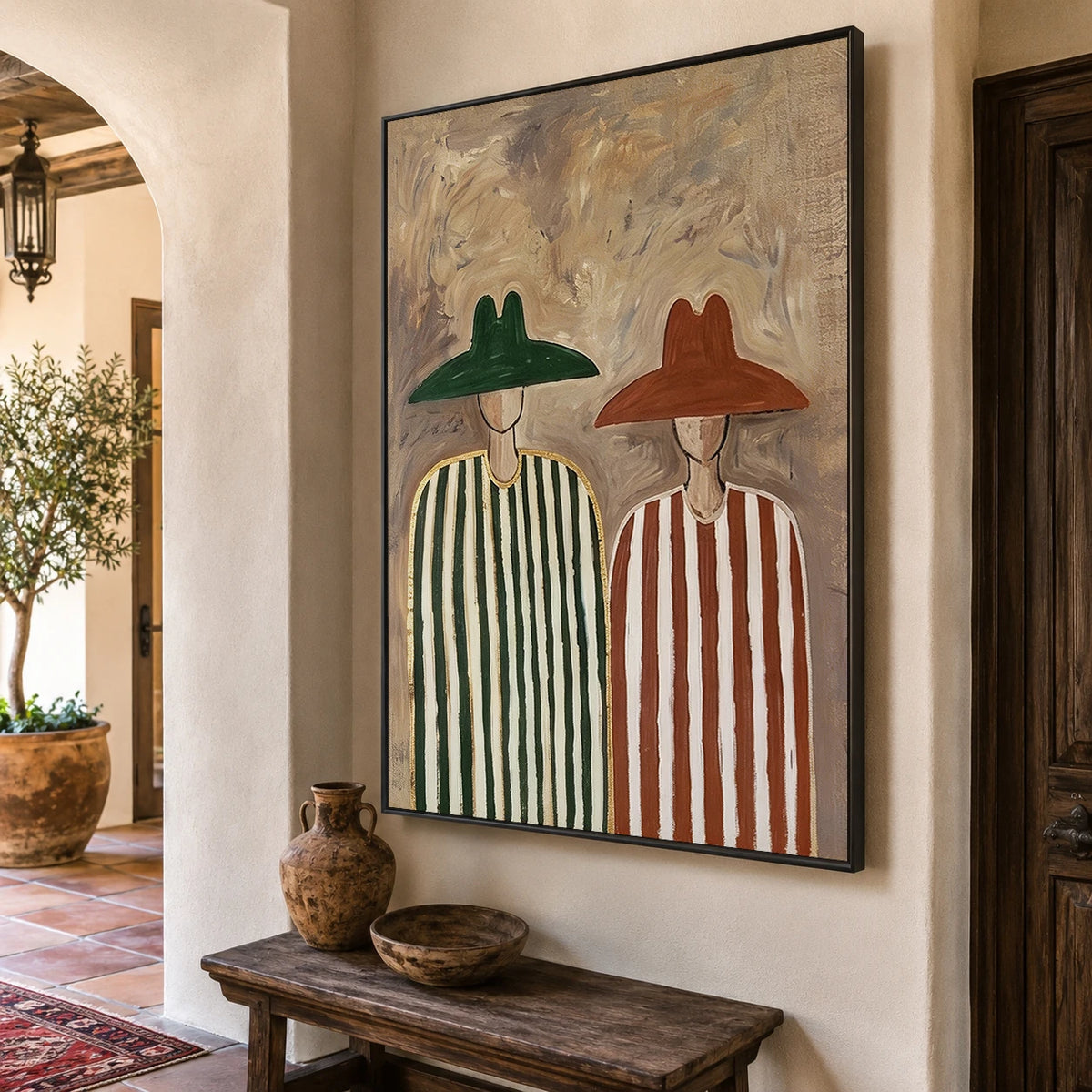 Vintage Americana Art｜Quiet Companions II