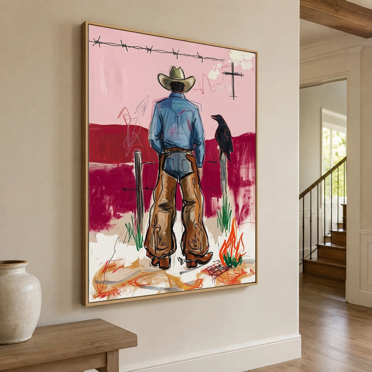 Western Pop Art｜Prairie Crow Watch