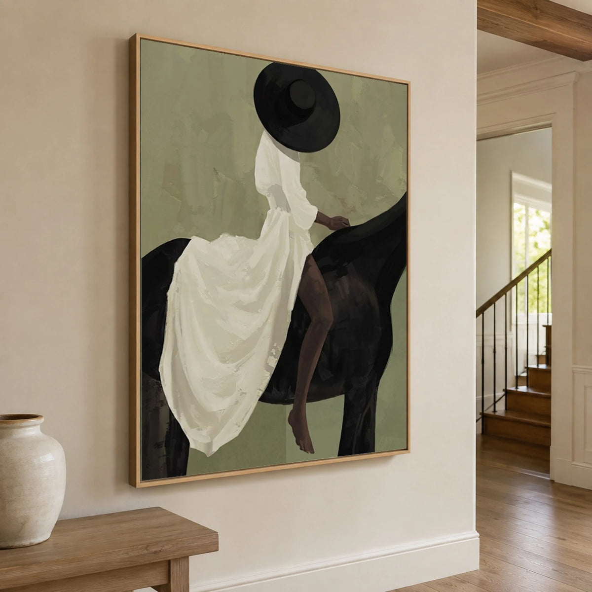 Vintage Americana Art｜Midnight Grace