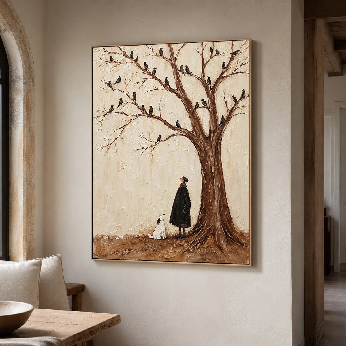 Modern Folk Art｜Under the Old Tree