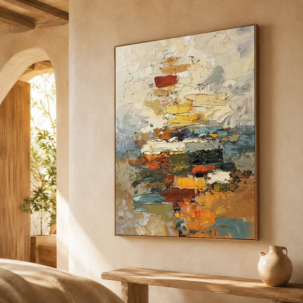 Textured & Impasto Art｜Abstract Earth Layers