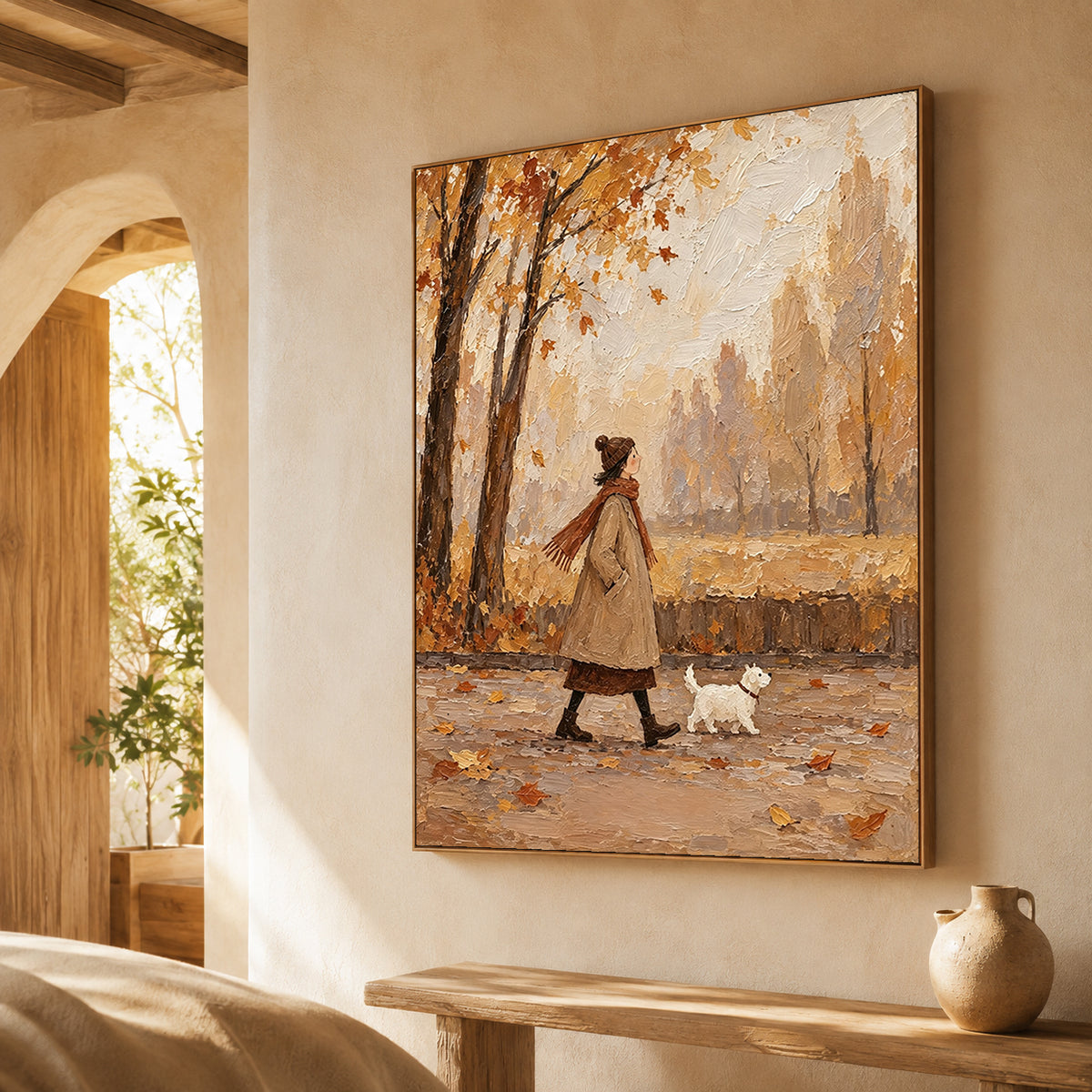 Modern Folk Art | Autumn Stroll Companion