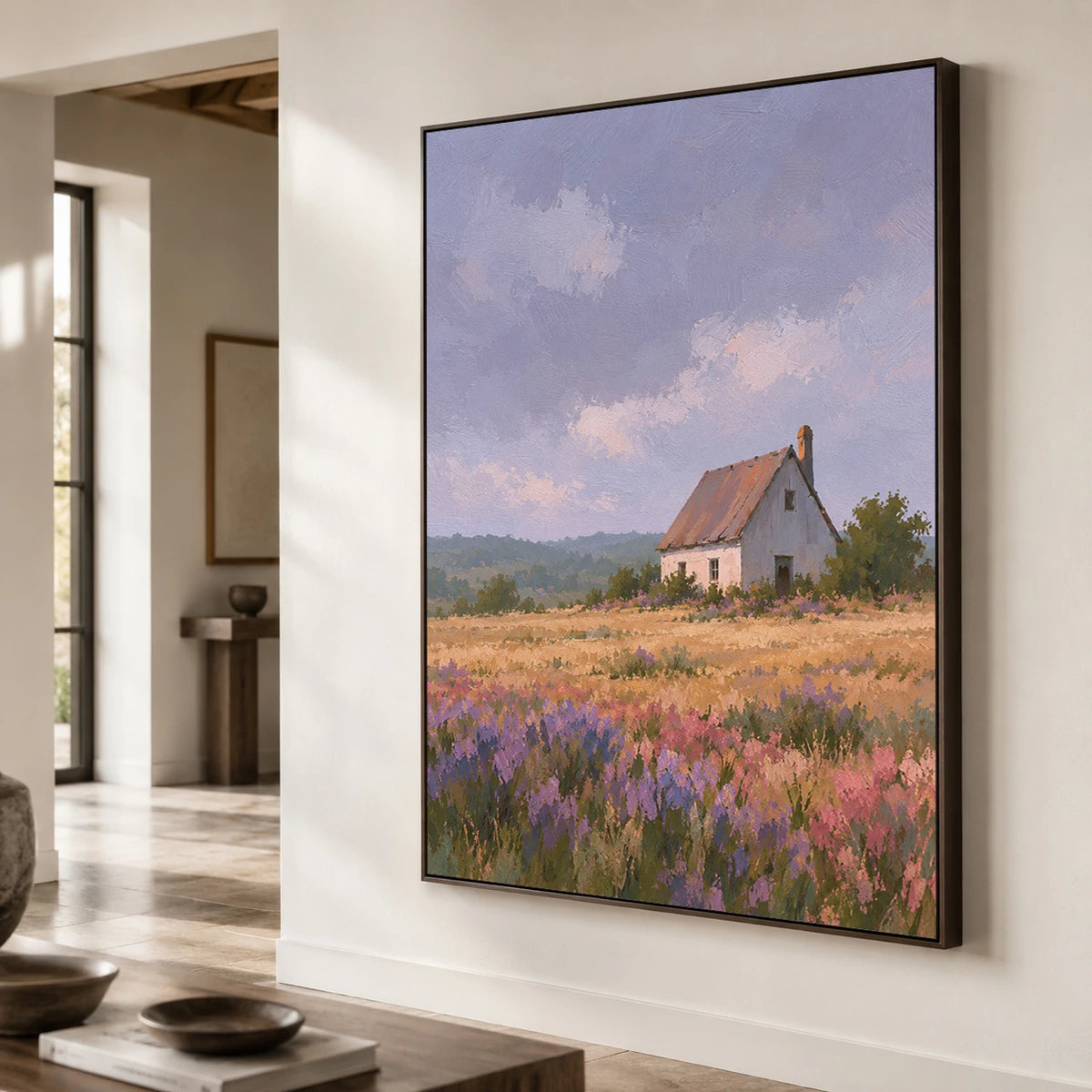 Textured & Impasto Art｜Lavender Daydream