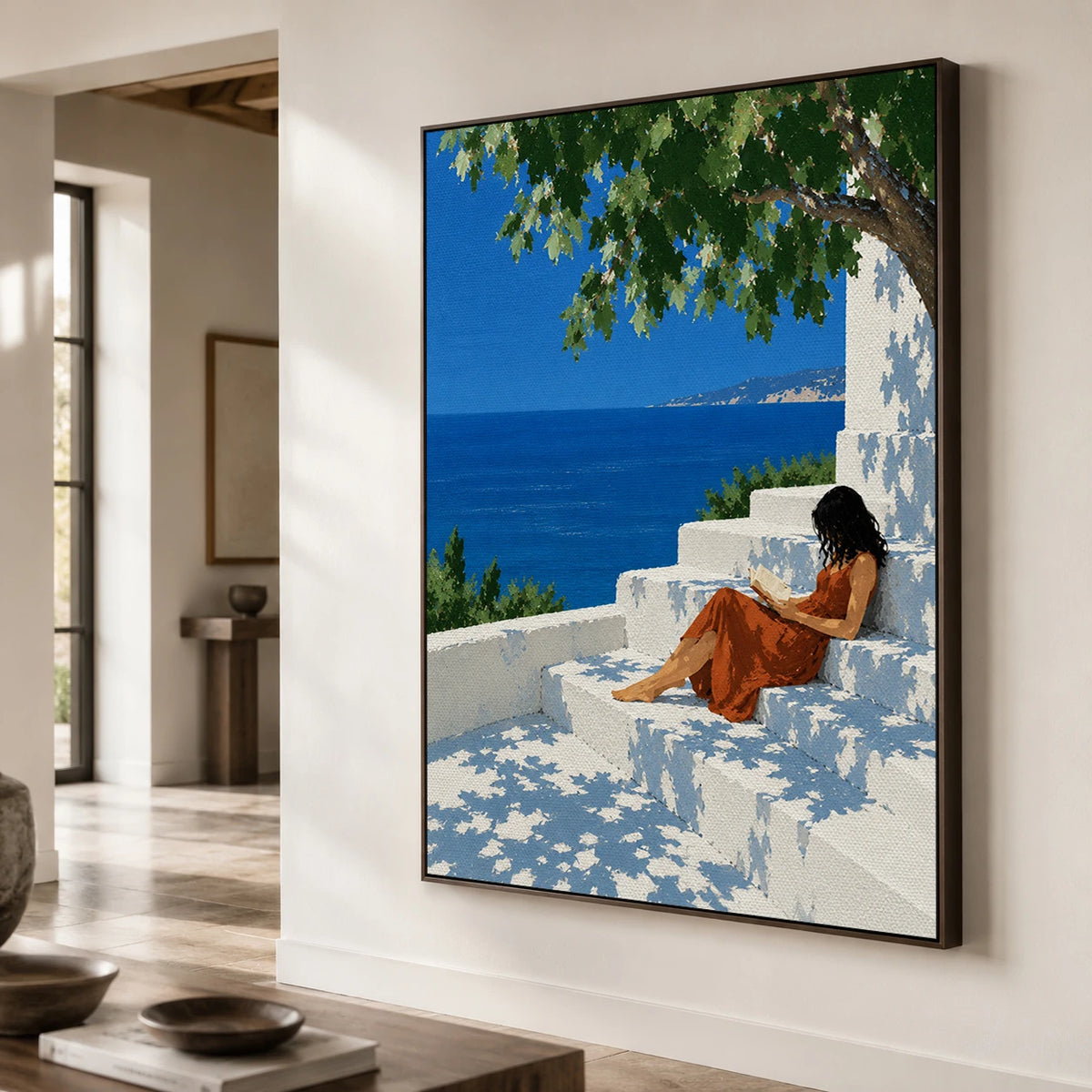 Modern Folk Art｜Mediterranean Reading Escape