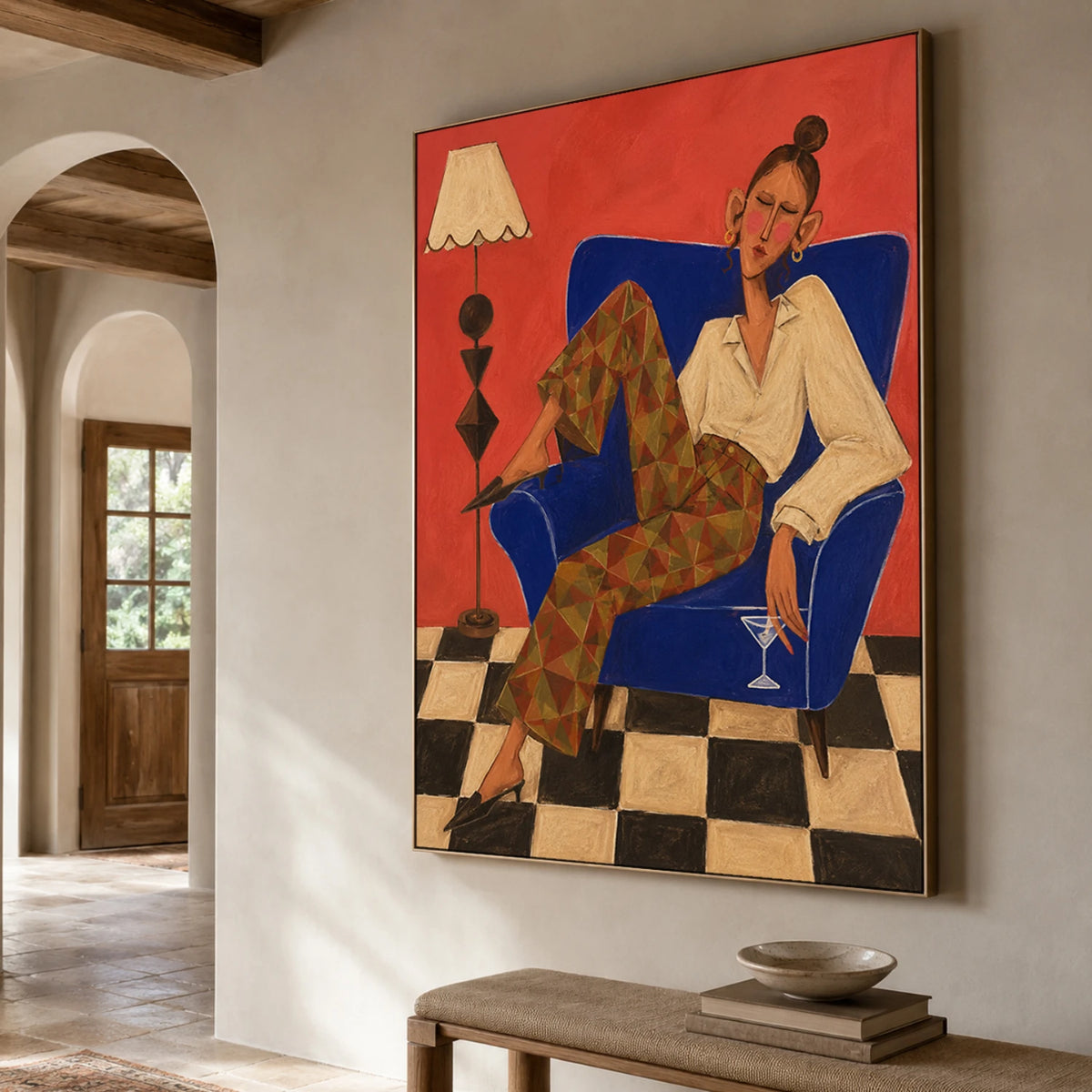 Modern Folk Art ｜ Blue Hour Reverie