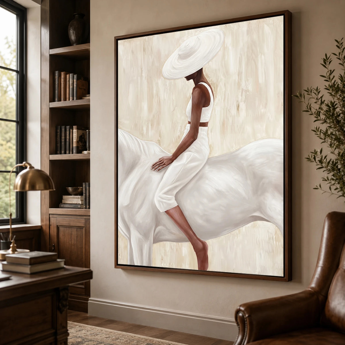 Vintage Americana Art｜Ivory Daydream