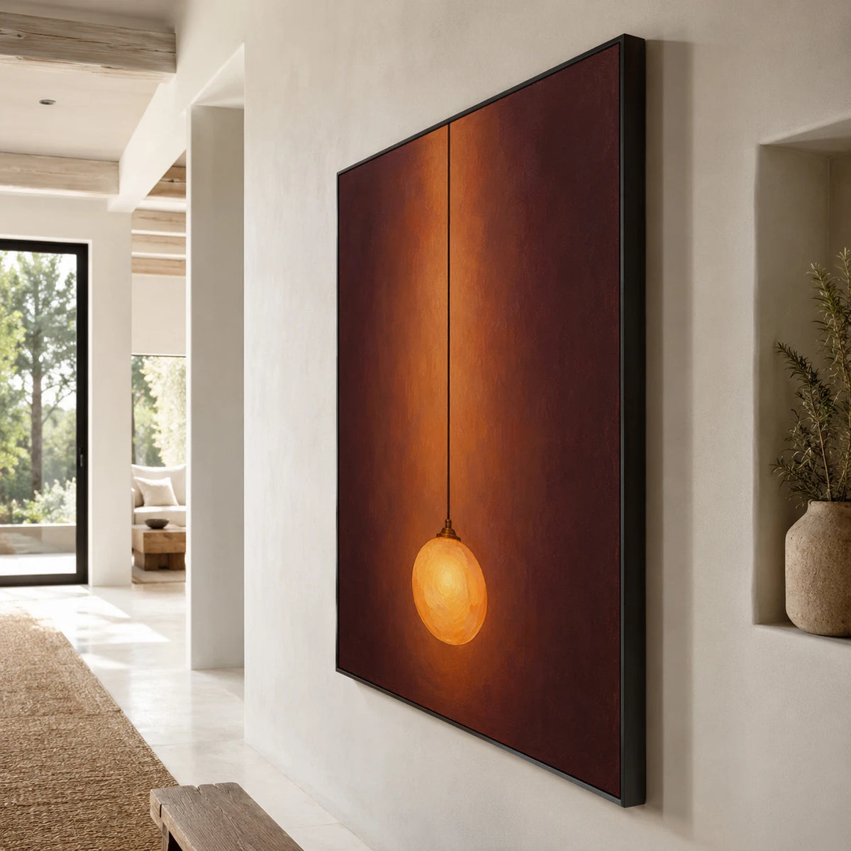 Expressive Contemporary Art｜Amber Glow