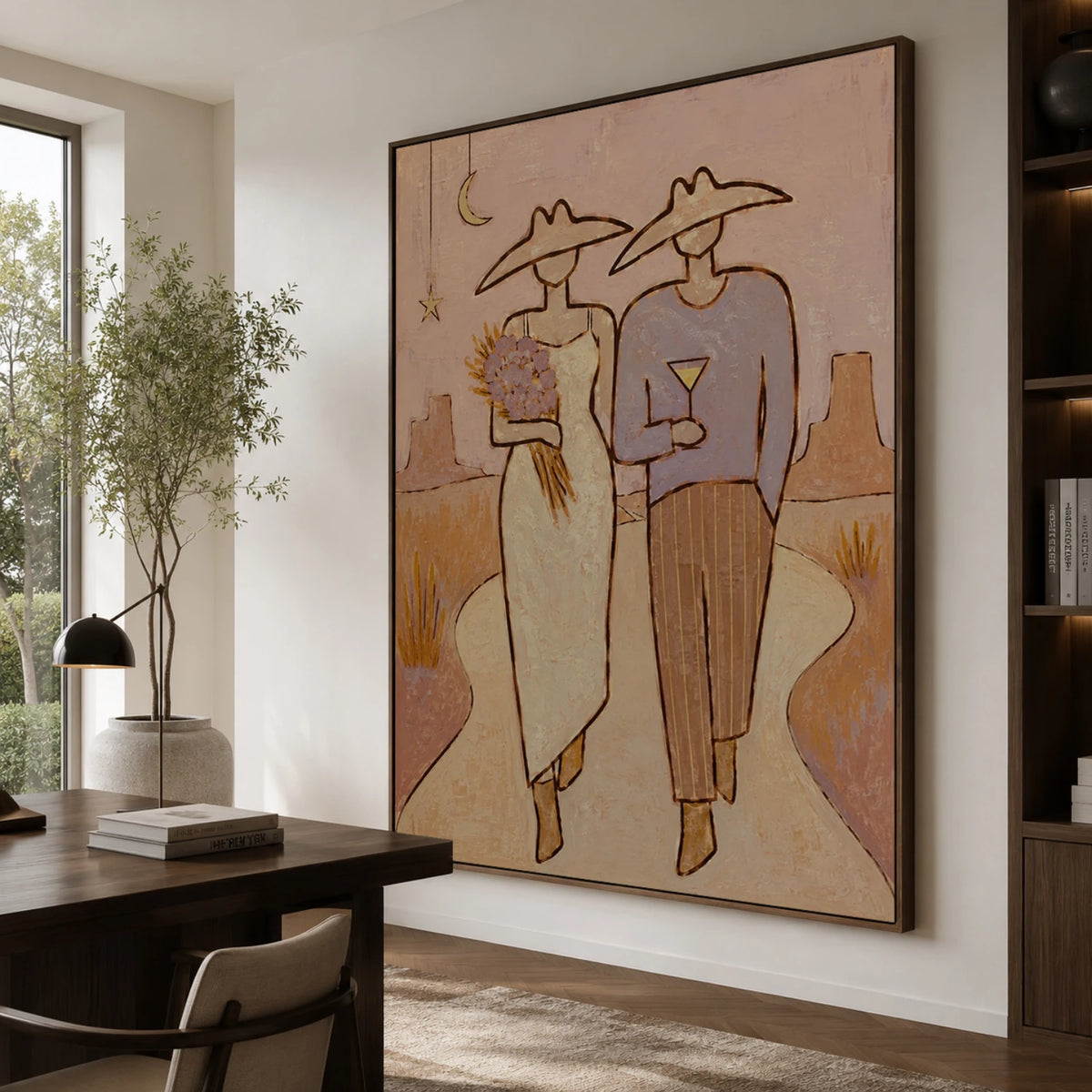 Vintage Americana Art｜Desert Promise