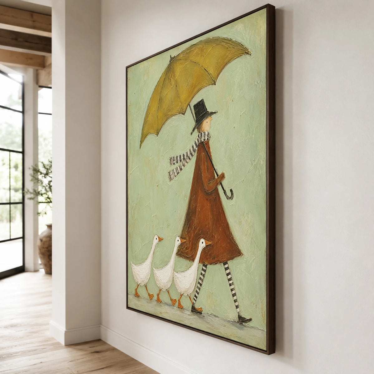 Modern Folk Art｜Autumn Goose Parade