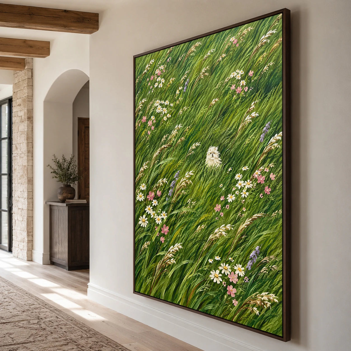 Modern Folk Art｜Hidden Among Wildflowers