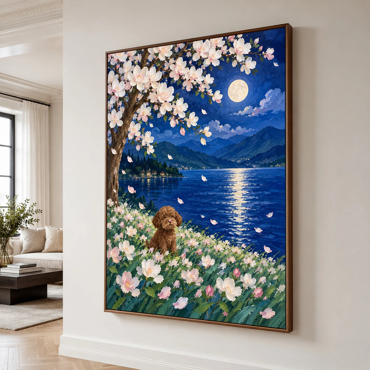 Modern Folk Art｜Moonlit Blossom Companion