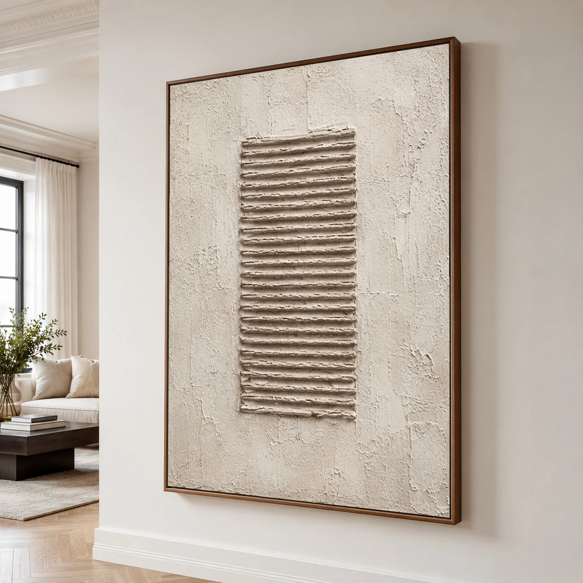 Textured & Impasto Art｜Ivory Ridge Study