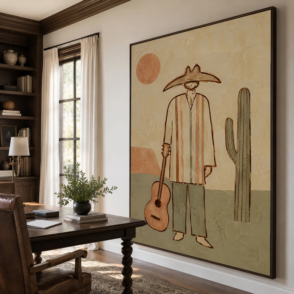 Vintage Americana Art｜Desert Ballad