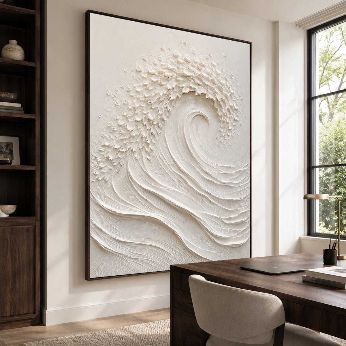 Textured & Impasto Art｜Ivory Crest