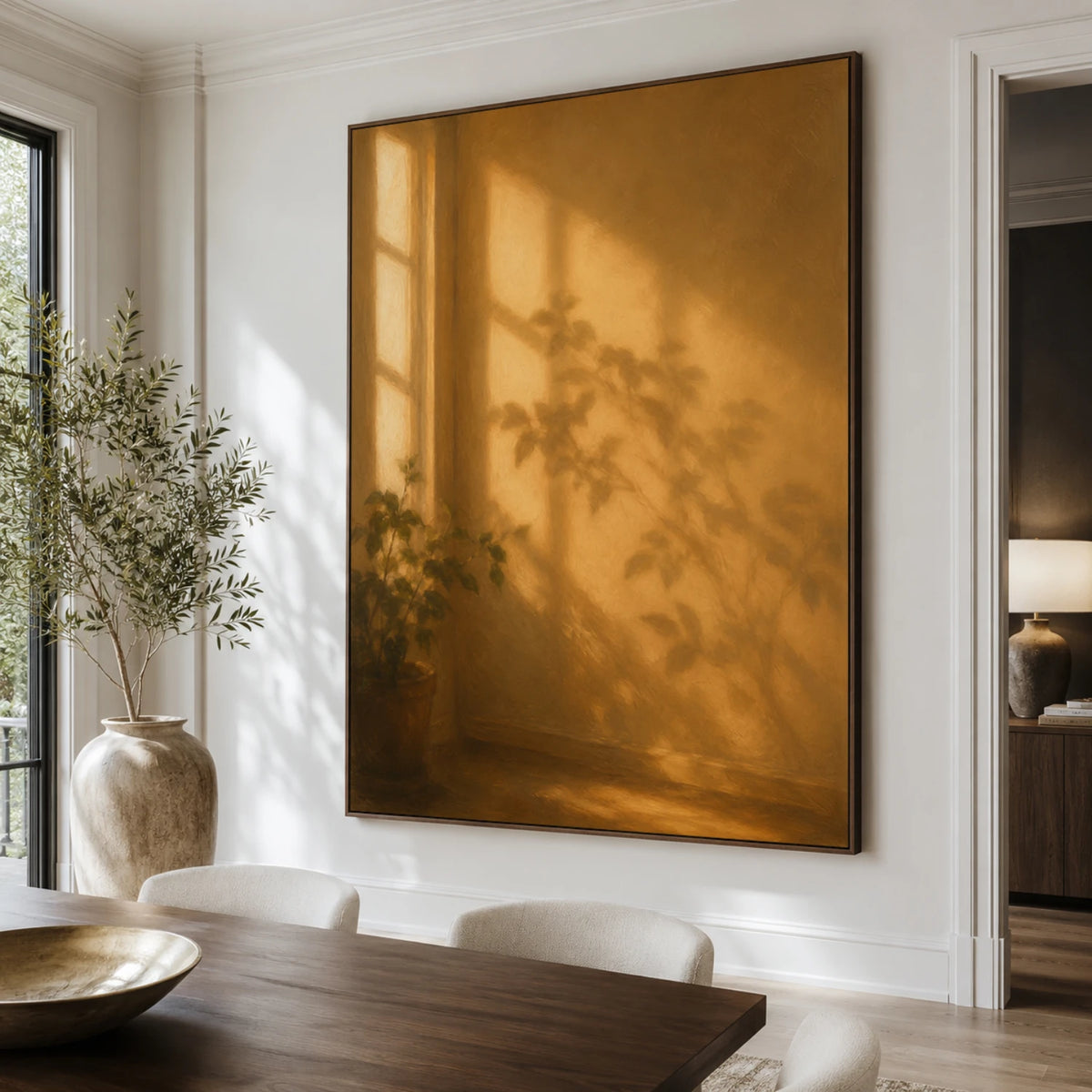 Expressive Contemporary Art｜Golden Shadow Reverie