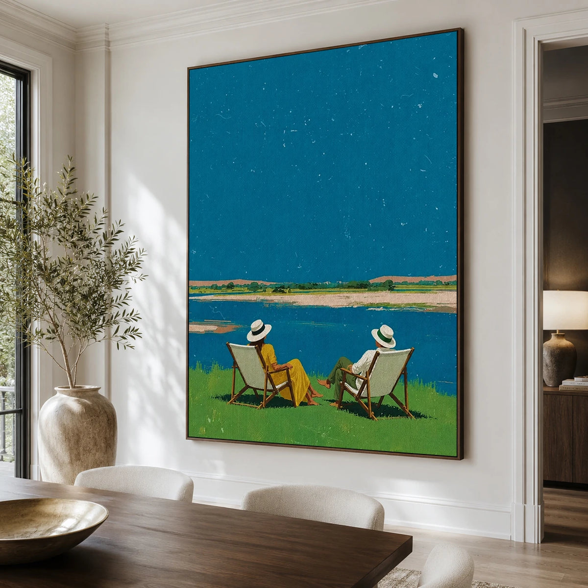 Modern Folk Art｜Summer Lakeside Escape