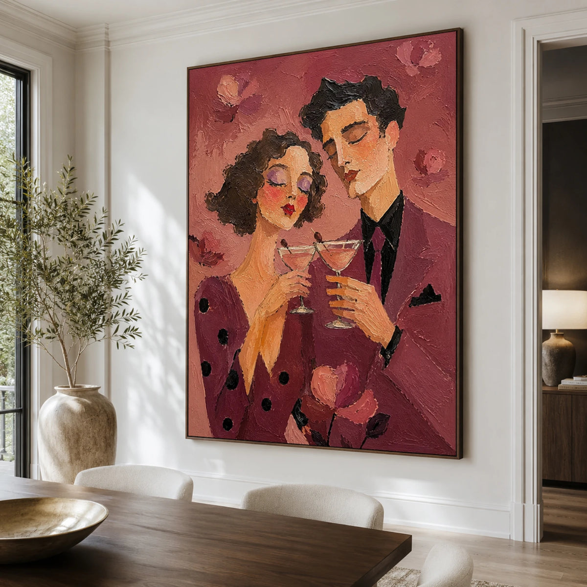Modern Folk Art ｜ Rosé Reverie