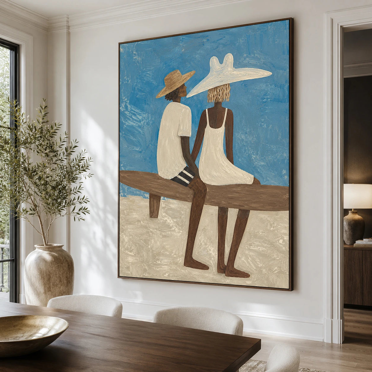 Modern Folk Art | Seaside Love & Longboard Days