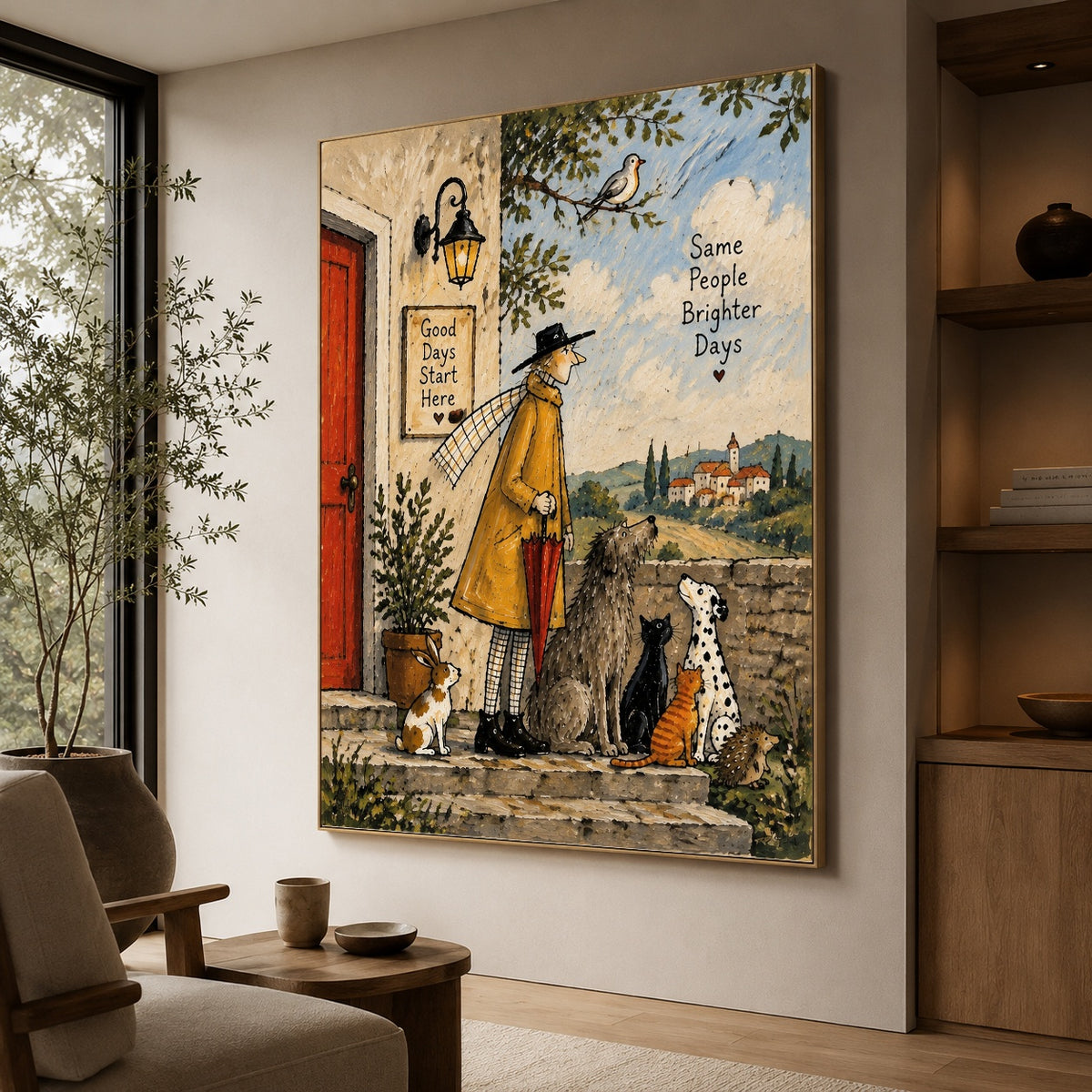 Modern Folk Art | Golden Days Together