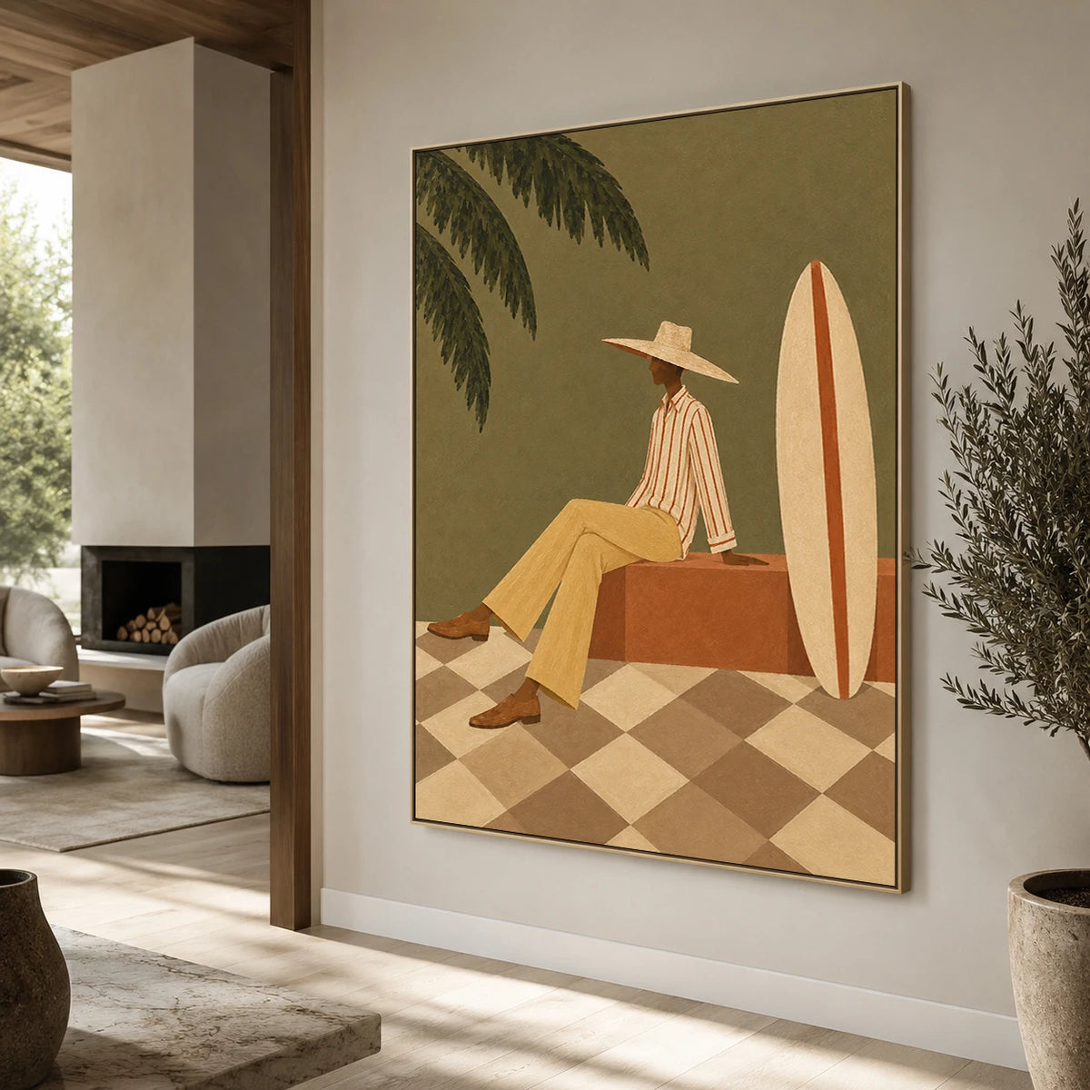 Modern Folk Art｜Coastal Leisure Moment