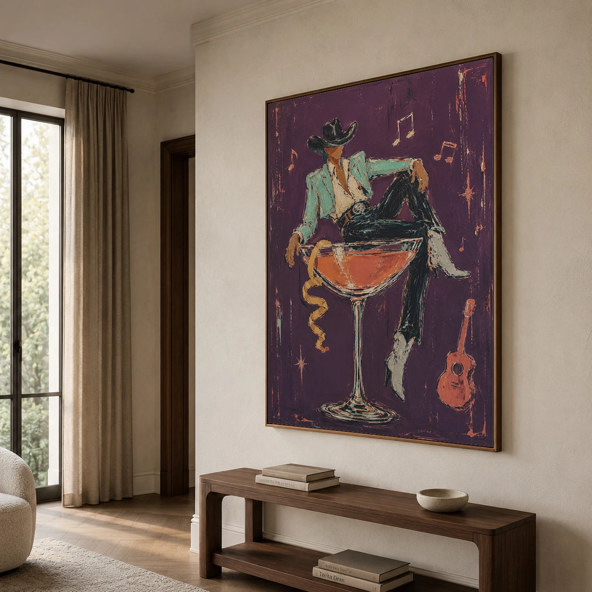 Western Pop Art｜Midnight Rodeo Rhythm