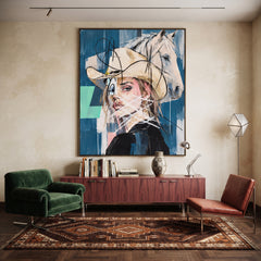 Western Pop Art｜Ivory Veil Reverie