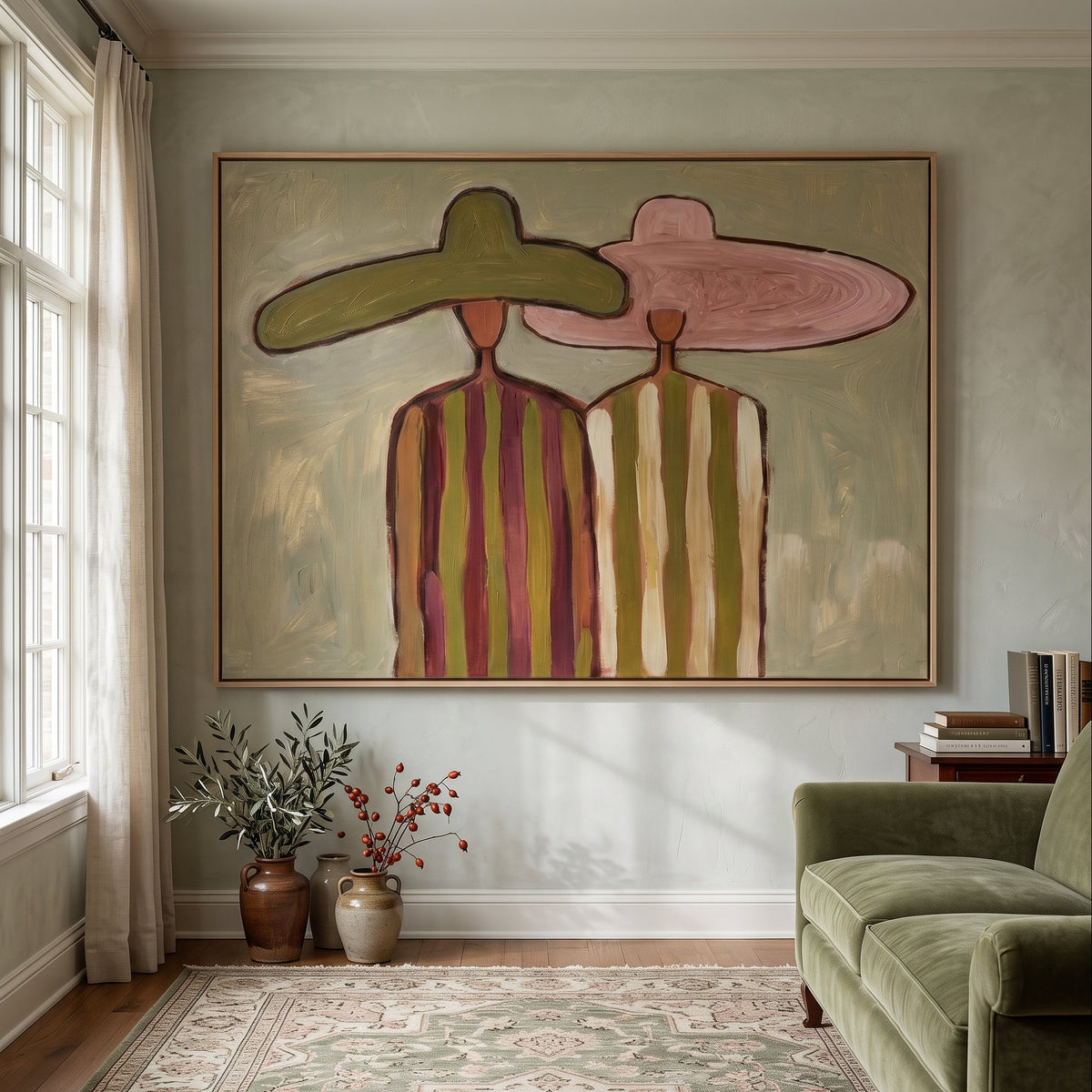 Vintage Americana Art｜Parallel Silence