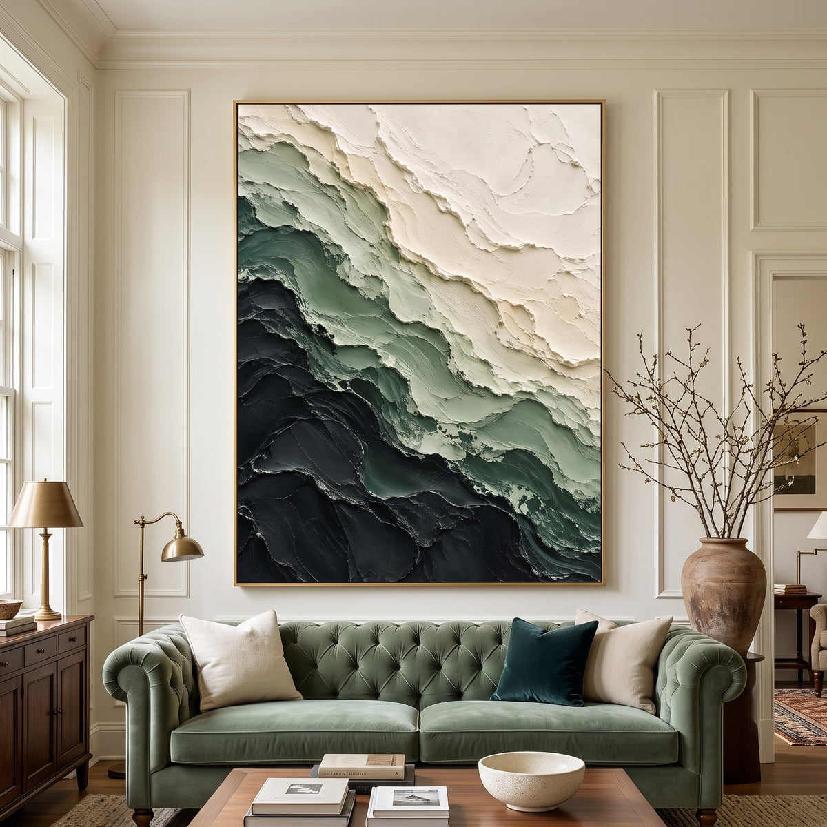 Textured & Impasto Art｜Deep Forest Layers