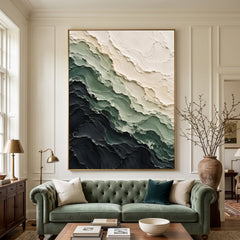 Textured & Impasto Art｜Deep Forest Layers
