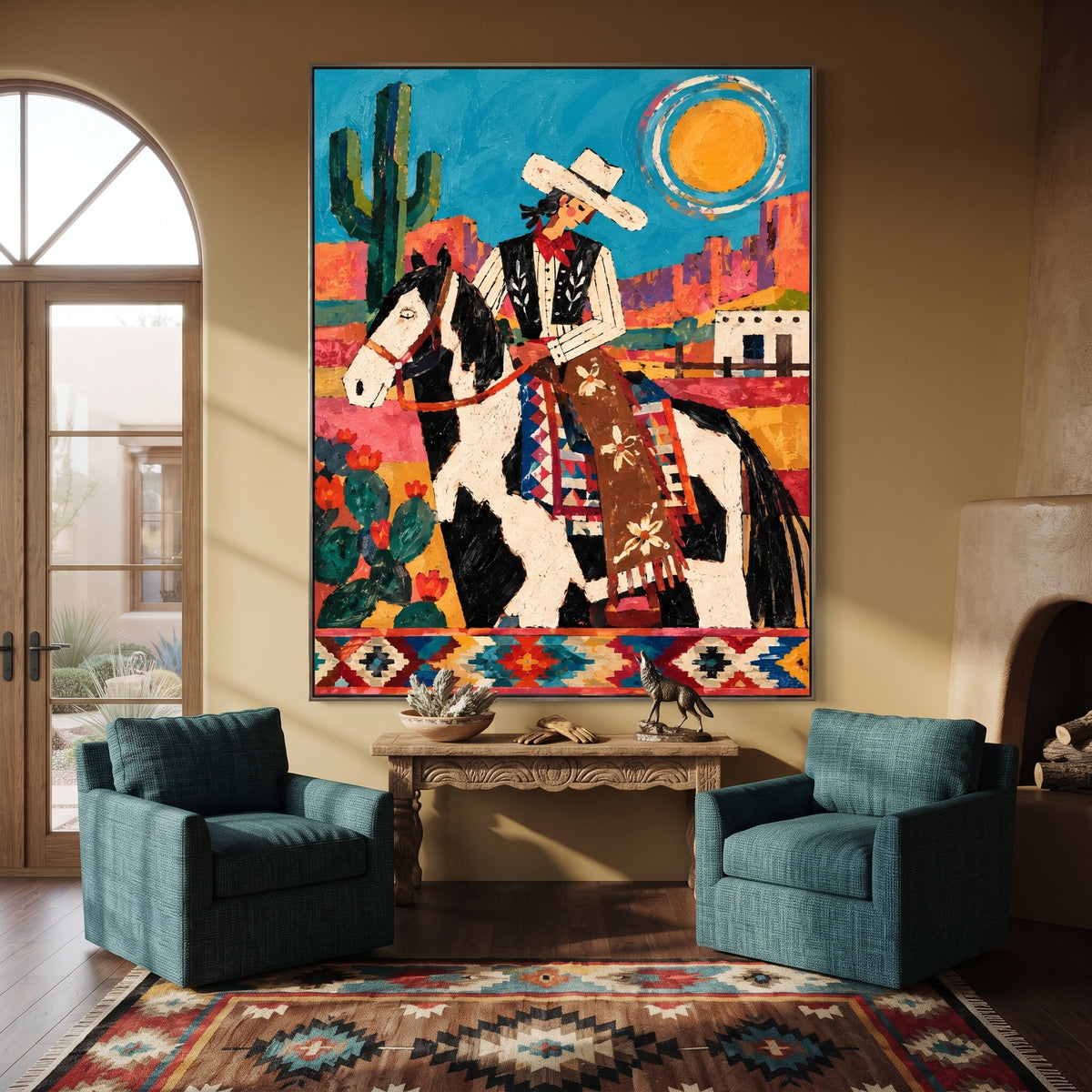 Western Pop Art｜Sunlit Saddle Song