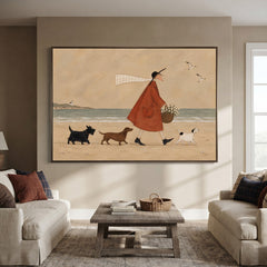 Modern Folk Art｜Coastal Walk with Companions