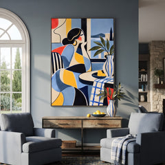 Western Pop Art｜The Blue Table