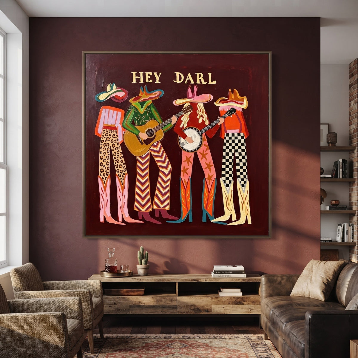 Western Pop Art｜Ranch Band Serenade