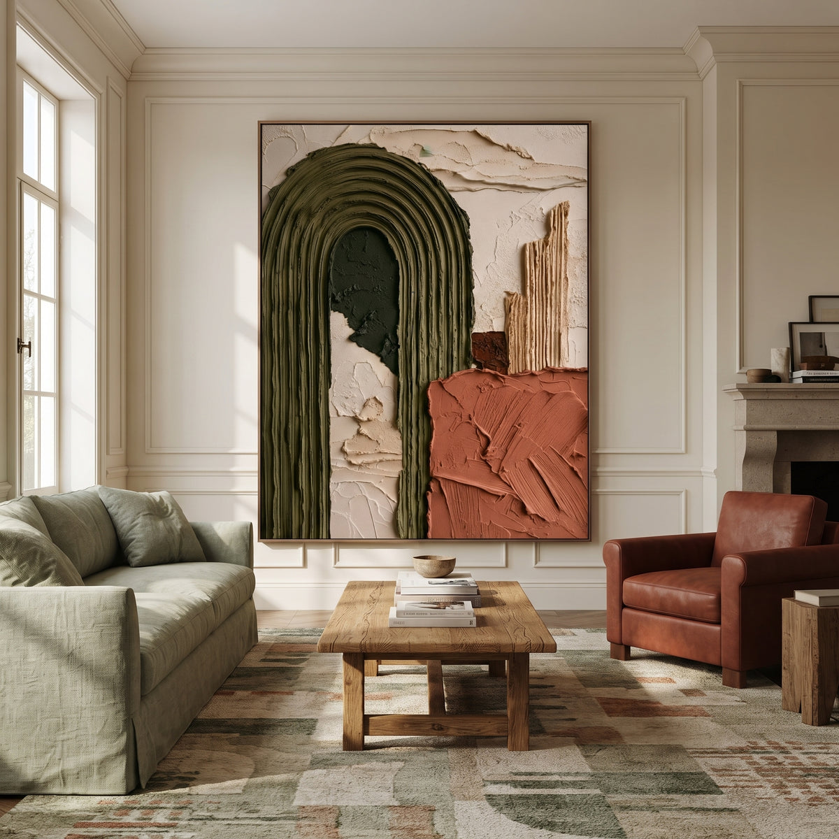 Textured & Impasto Art｜Earthbound Arch