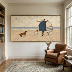 Modern Folk Art  | Coastal Walk Together