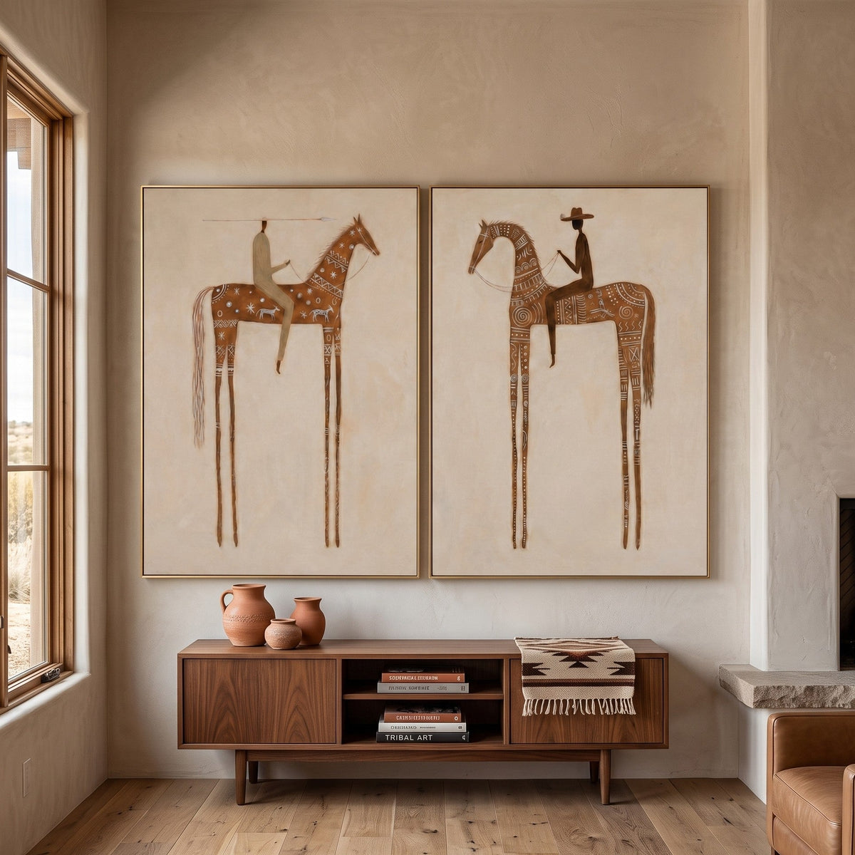 Vintage Americana Art｜Desert Emblems