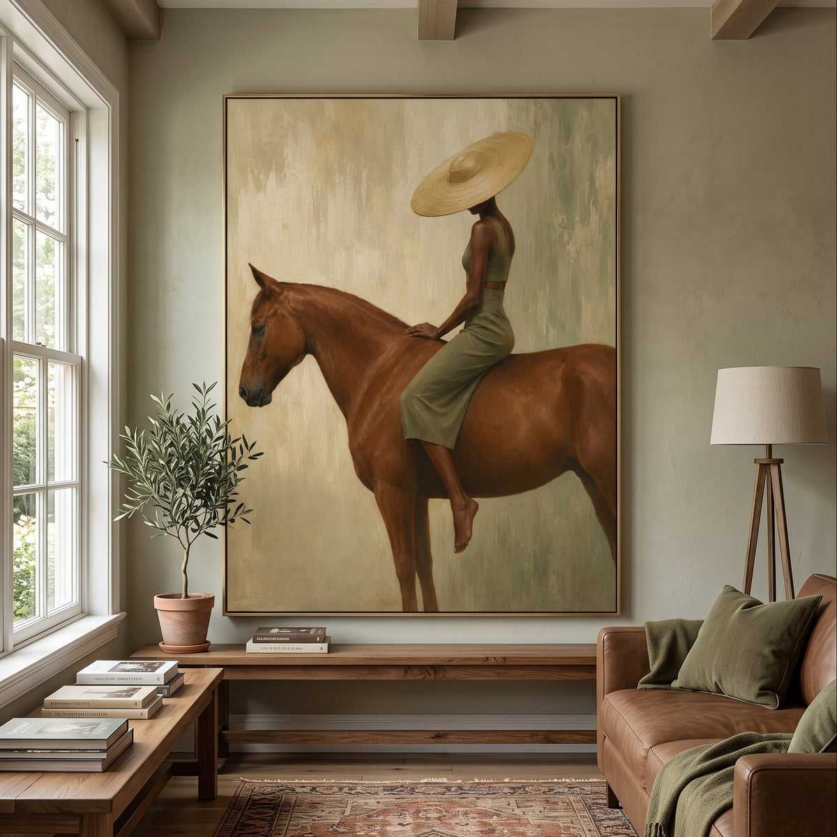 Vintage Americana Art｜Sage Rider