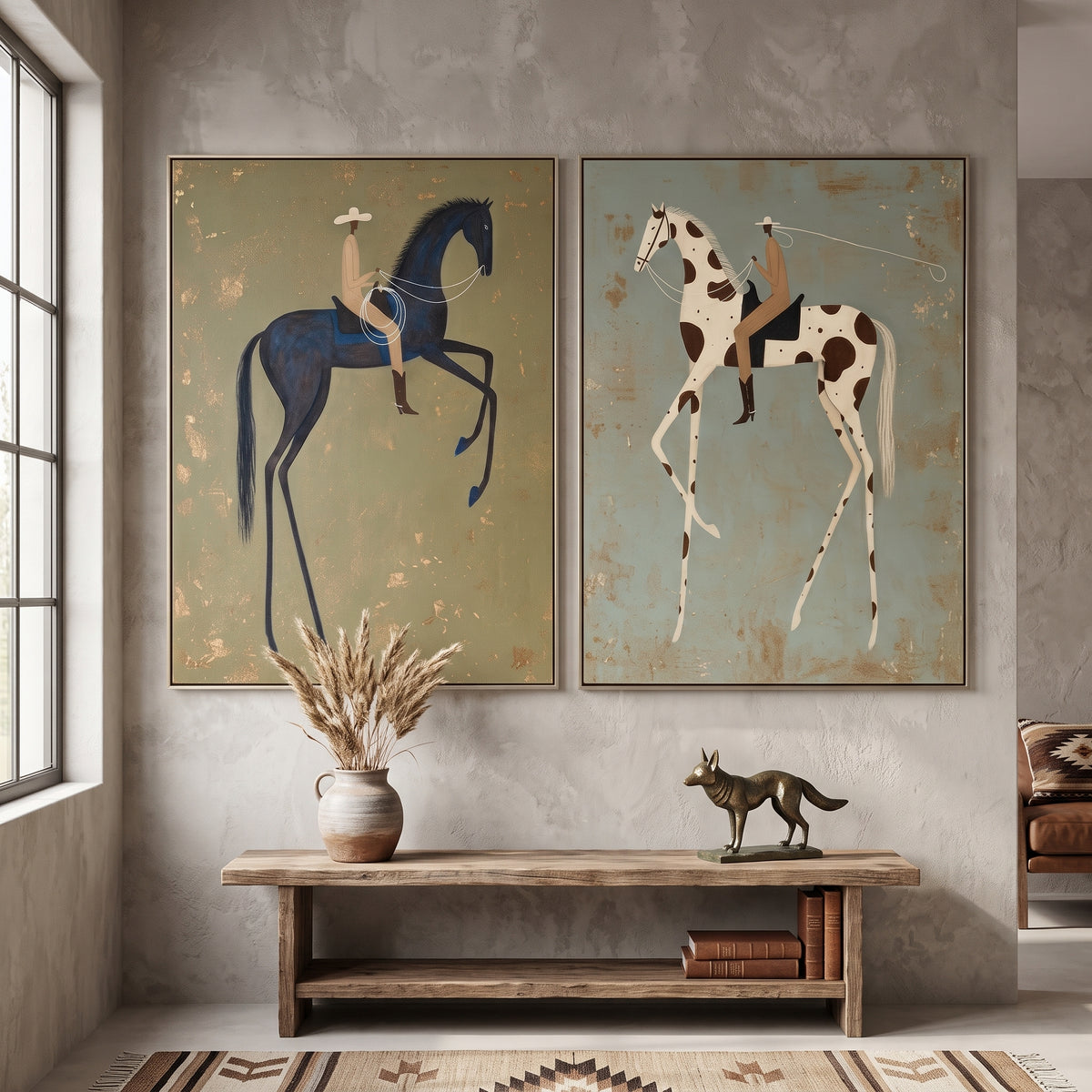 Vintage Americana Art｜Kindred Gallop