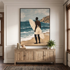 Modern Folk Art｜Waiting for the Tide