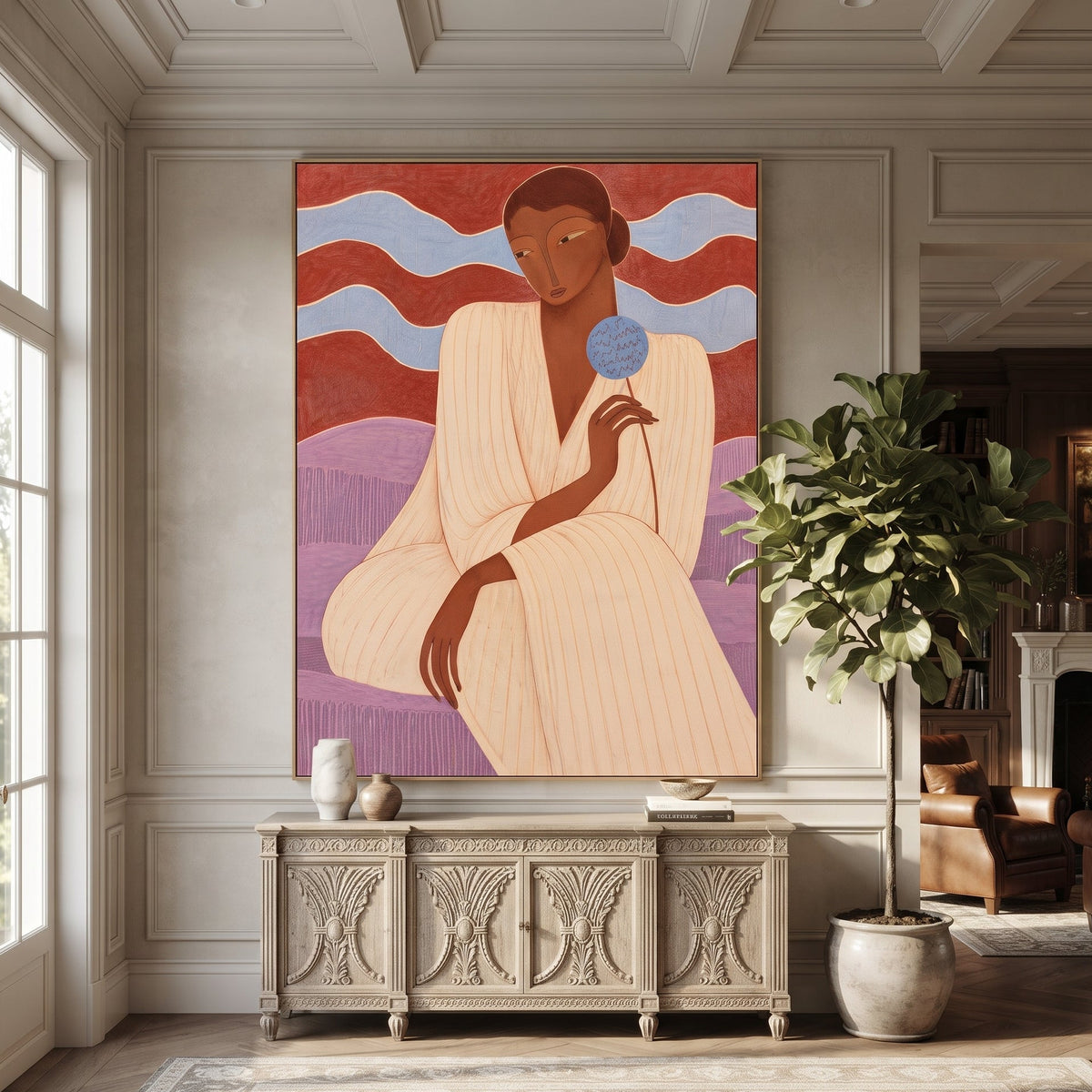 Modern Folk Art | Woman in Harmony
