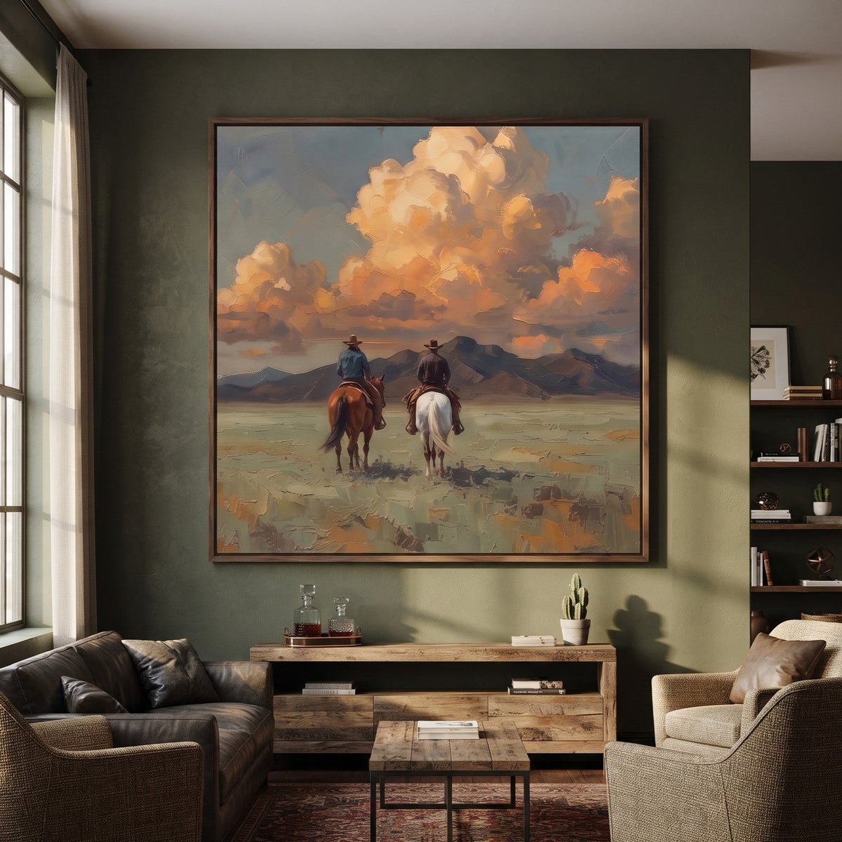 Western Landscapes Art｜Under Great Clouds