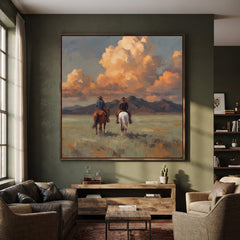 Western Landscapes Art｜Under Great Clouds