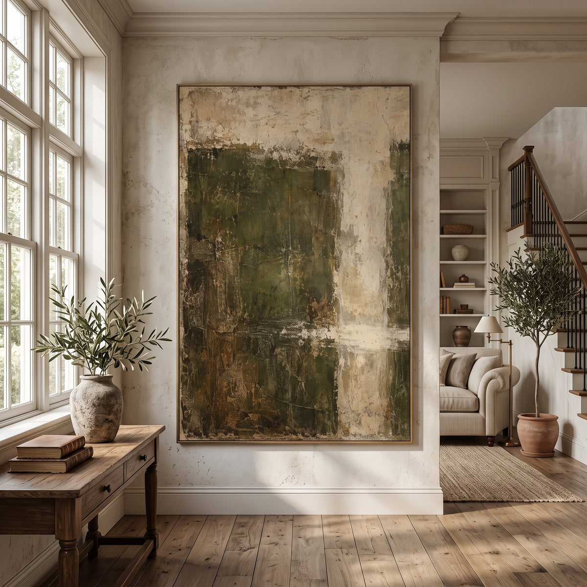 Textured & Impasto Art｜Aged Earth Texture