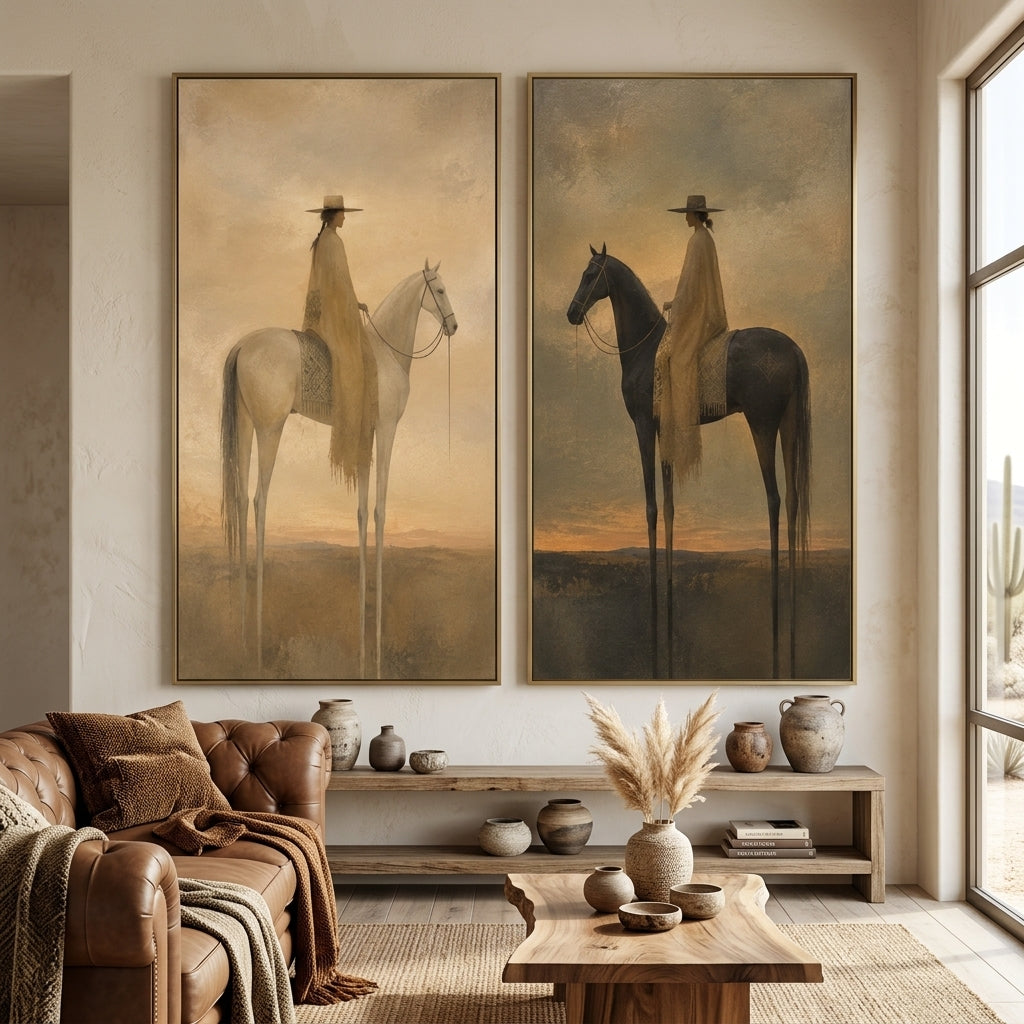 Vintage Americana Art｜Light & Shadow
