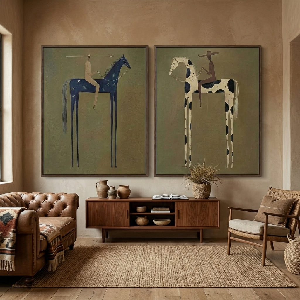 Vintage Americana Art｜Desert Spirits