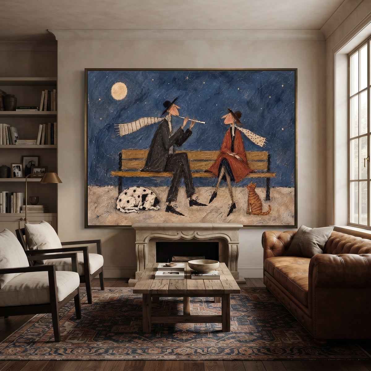 Modern Folk Art｜Moonlight Serenade Together